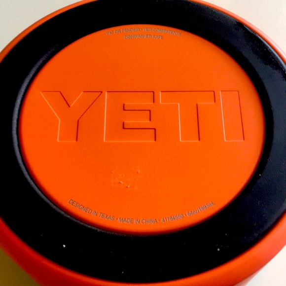 YETI Boomer 4 Dog Bowl, Coral orange - Picture 4 of 7